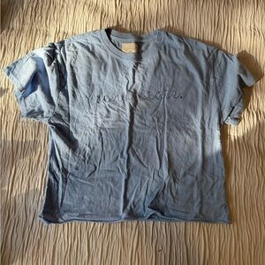 Penn State Light Blue Baby Tee